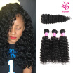 Ys Hair 7A Grade Brazilian Deep Wave 3 Bundles With Closure Uprocessed Virgin 44 Lace Free Part ys hair kopen in de aanbieding Ys Hair 7A Grade Brazilian Deep Wave 3 Bundles With Closure Uprocessed Virgin 44 Lace Free Part ys hair kopen in de aanbieding