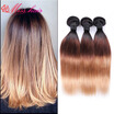 Iueenly Malaysian Virgin Hair Straight Ombre Human Bundles 4 1B427 Weave 7A iueenly kopen in de aanbieding