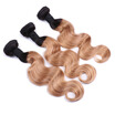 Iueenly 100G Weaves Brazilian Virgin Hair 4 Bundles Unprocessed Weave 2 Tone Ombre 100 Body Wave iueenly kopen in de aanbieding Iueenly 100G Weaves Brazilian Virgin Hair 4 Bundles Unprocessed Weave 2 Tone Ombre 100 Body Wave iueenly kopen in de aanbieding
