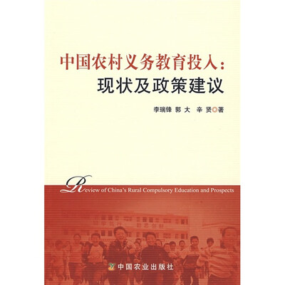 

中国农村义务教育投入：现状及政策建议