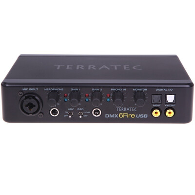 

Немецкие танки (TerraTec) DMX 6fire USB внешняя звуковая карта с функцией прослушивания / записи 5,1 канала / музыка / игры игроки для домашнего кинотеатра