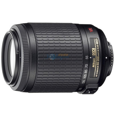 

Nikon AF-S DX VR 55-200 мм f / 4-5.6G Объектив IF-ED