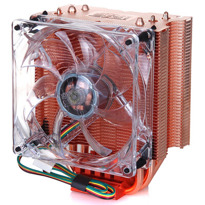 

Разгон 3 (PCCOOLER) Red Sea Extreme CPU радиатор (9CM smart mute fan / многоплатформенный / медный радиатор / 3 тепловая труба / с силиконовой смазкой)