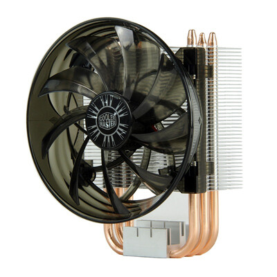 

CoolerMaster (CoolerMaster) циклон V400 радиатора процессорного кулера (мультиплатформенный / 4 тепловая труба / бесшумный вентилятор / смазка в комплекте)