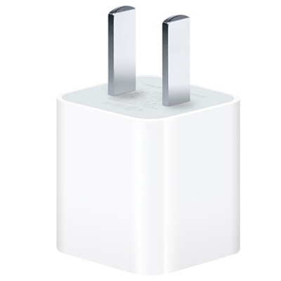 

Apple MD814CH / Оригинальное 5W iPhone / iPad / iPod USB-зарядное устройство / адаптер питания без кабеля для передачи данных