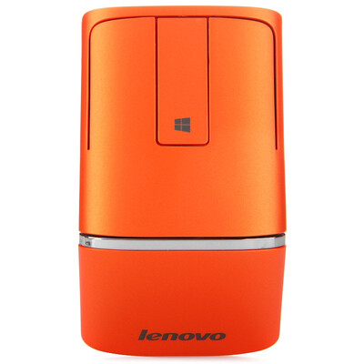 

Lenovo (Lenovo) N700 win8 ультра-тонкий двухрежимный сенсорный 2.4G беспроводная мышь с функцией лазерного указателя Bluetooth 4.0 Оранжевой Bluetooth мыши