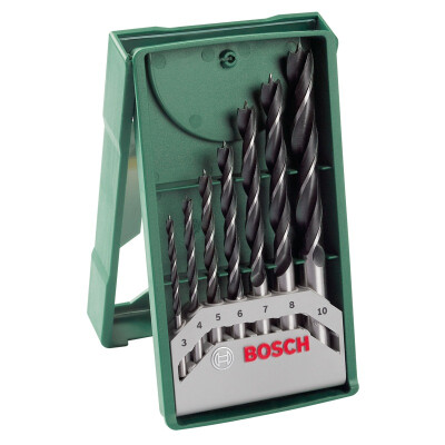 

Бош (Bosch) 7 Zhi Мини комплект деревообрабатывающего сверло (зеленый) [6949509201201]