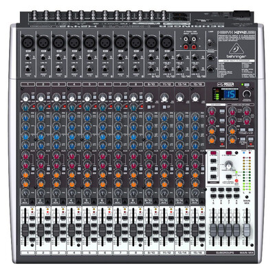 

Behringer X2442USB Аналоговый микшер (Premium 3-полосный эквалайзер 16 эффектов / K-person персональная запись на бизнес-сцене и т.д.)