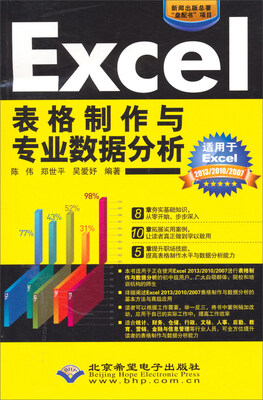

Excel表格制作与专业数据分析（附光盘）