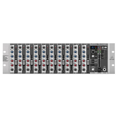

BEHRINGER RX1202FX Смеситель для монтажа в стойку (24-разрядный цифровой усилитель с низким уровнем шума, низкая потребляемая мощность, конференц-зал с коммерческой сценой)