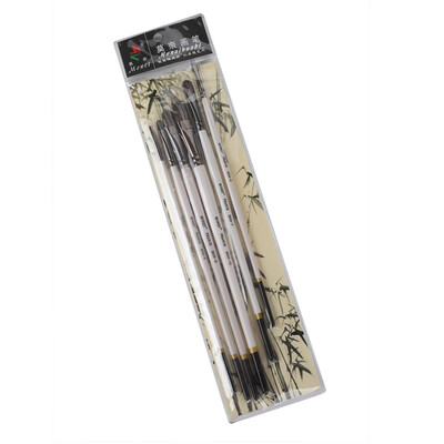 

Monet (Monet) 2010 Mink Hair Series Белая ручка для рисования - Single Type