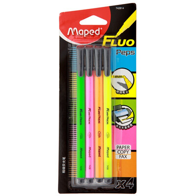 

Ма Peide (Maped) 742814 Узкие средства текстовыделитель 4