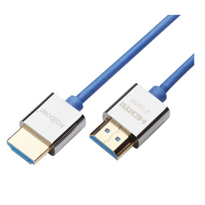 

Kaiboer slim hdmi line 2.0 позолоченный соединительный кабель 4K \ 3D цифровая линия высокой четкости тонкий кабель 3 м