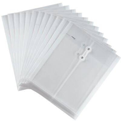 

Прибыль (KINARY) F118 A4 портфель бумажных мешков прозрачных белого зажим для галстука 12 установлена