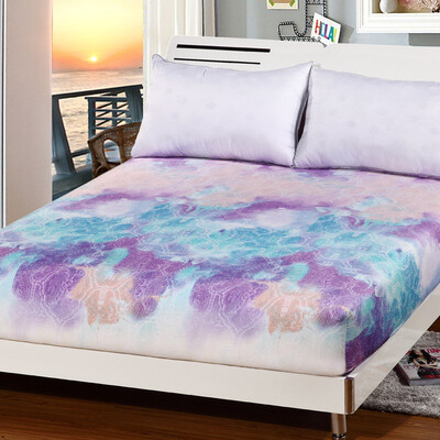 

Ай Вэй текстильной постельные принадлежности Tencel Встроенные защитная крышка 60 двойной печати активности 1,5 м прокладочные листы 150 * 200 Феникс рифмы