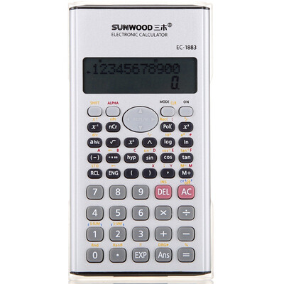 

Miki (Sunwood) EC-1883 функция научный калькулятор подходит для средней школы