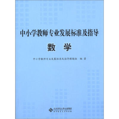 

中小学教师专业发展标准及指导：数学
