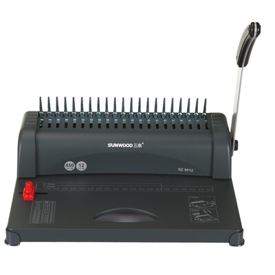 

Miki (Sunwood) SZ9012 Энергосберегающие Comb Binding машина