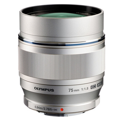 

Olympus (OLYMPUS) M.ZUIKO DIGITAL 75 мм f1.8 черный высококачественный объектив с линзой для объектива