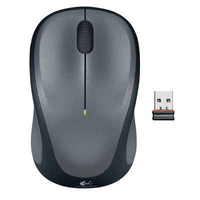 

Logitech (Logitech) M235 Generation 2 Беспроводной технология оптической мыши обновления до серой объединяющего