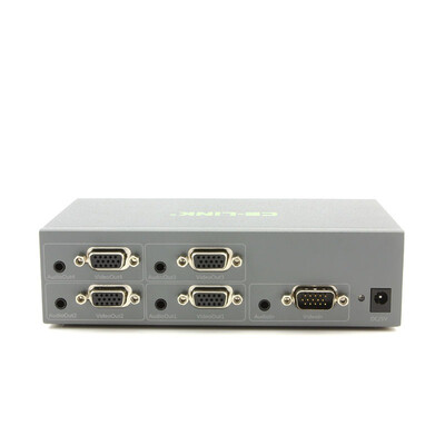 

CE-LINK 4038 VGA в четыре выхода из 1x4 из распределителя с аудиовыходом 1 на 4 из телевизора с разделителем видеосигнала TV 1 перетащите 2 разделителя 1080P