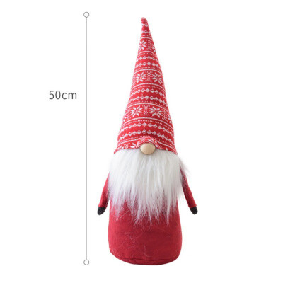 

Christmas Doll Long Hat Plush Gnome Doll Winter Elf Table Holiday Ornaments Swedish Santa Figurine Christmas Decoration For Home