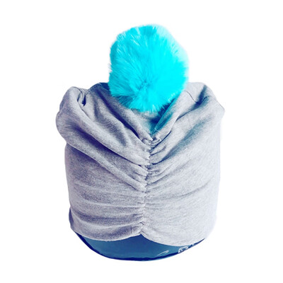 

Beanie Cap Baby Cotton Indian Crochet Knit Hairball Hair Hat Accessories Warm Hats Headdress
