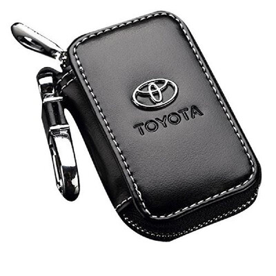 

Real Leather Car Key Case Keys Cover Holder Bag For Toyota Nissan Mazda Cadillac Lexus Hyundai Kia