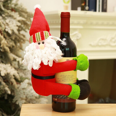 

Tailored Santa Claus Snowman Large Bottle Set Wine Bottle Holder