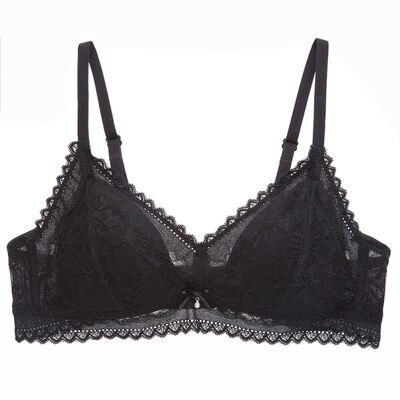 

Sexy Lace Bra Women Lingerie Wire Free Solid Color Lace Underwear Push Up Bras Fitness Sleep Bralette Lingerie