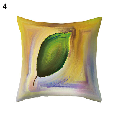

Colorful Maple Ginkgo Pine Leaf Pillow Case Cushion Cover Car Cafe Office Decor