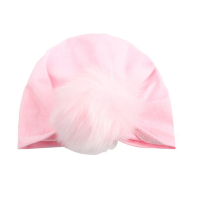 

Winter Baby Girl Hats with Flower Candy Color Knit Newborn Beanie Hat Baby Fotografia Cap Accessories 1 PC