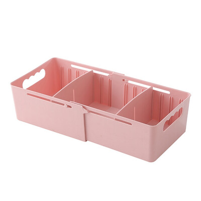 

Drop ship Three Compartments Detachable Storage Box Corners With Handle Adjustable And Separate Storage Options For Bedroom