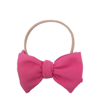 

Cute Baby Soft Hairband Bowknot Headwear Girl Hair Accessories Elastic Band