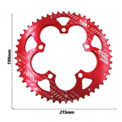 

Double Oval Chainring Chain Ring 50T BCD 110mm Narrow Wide For Bike Bicycle