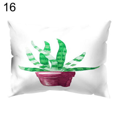 

Fresh Bonsai Plant Square Throw Pillow Case Cushion Cover Sofa Bedding Articles