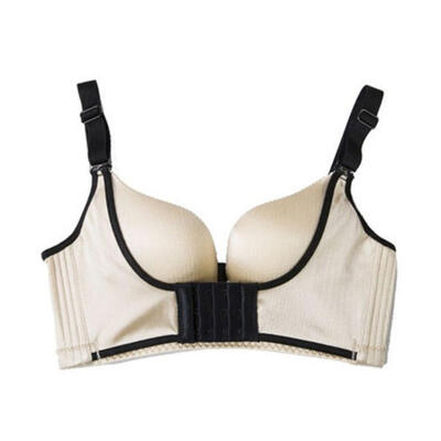 

Women sexy no trace front buckle no steel ring thickening adjustable gathered bra