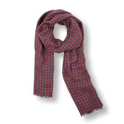 

Children Boys Girls Scarf Cotton Liner Plaid Print Scarf Simple Concise Warm Winter Scarf