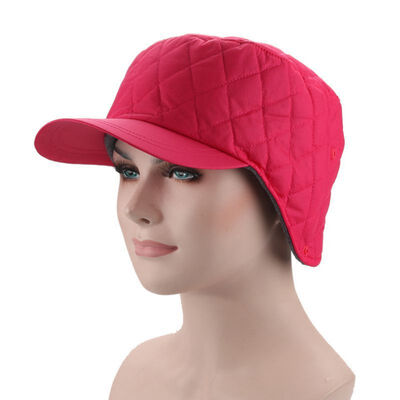 

Fashion Outdoor Men Women Winter Hat Windproof Warm Hat With Earflap Thick Fleece Lining Baseball Cap For Ski Climbing Camping