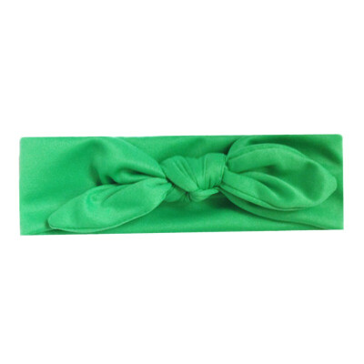 

New Candy Colorful Newborn Toddler Headband Ribbon Elastic Baby Headdress Kids Hair Band Girl Bow Knot