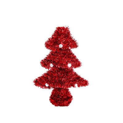 

DIY Christmas Hanging Decoration Glitter Christmas Tree Pendants Sparkle Strips Woven Gifts Hanging Ornaments Christmas Party