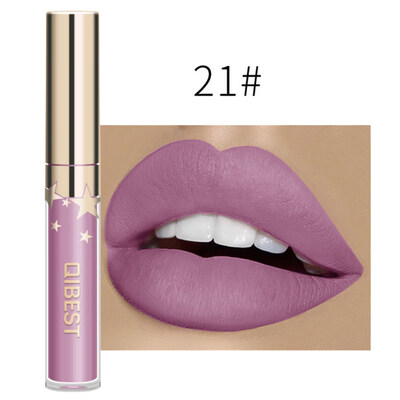 

Women Sexy Waterproof Matte Non-sticky Lip Gloss Glaze Liquid Lipstick Makeup