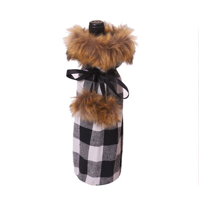 

Wine Bottle Bags For Christmas Festival Dinner Decorations