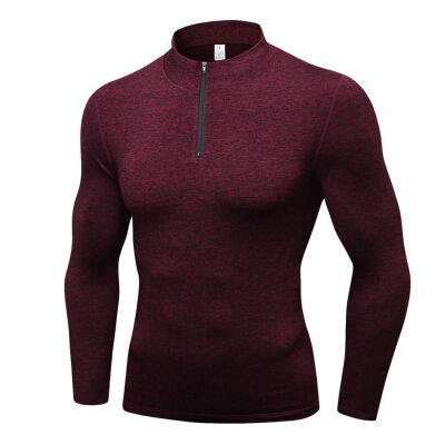 

Men Thick Fast Drying Perspiration Wicking Long Sleeve Sweatshirt Slim Body Sweatshirt