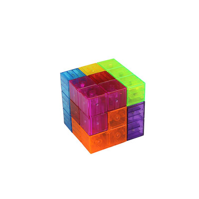 

Magnetic Cube Building Blocks 3D Magnet Tile Puzzle Speed Cube Children Kids Interactive Early Education Toy