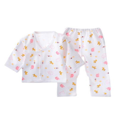 

Infant Baby Cotton Underwear Sleepwear Boys Girls Breathable Cartoon Animal Pattern Clothes