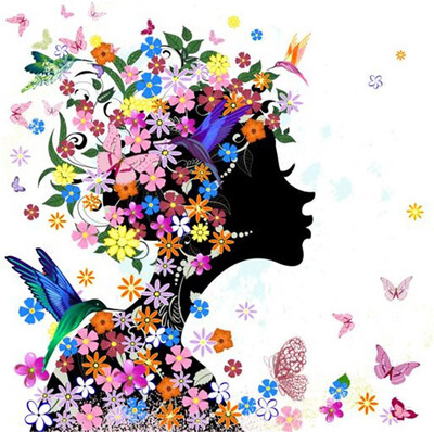 

Gobestart 5D Embroidery Paintings Rhinestone Pasted DIY Diamond Painting Cross Sti