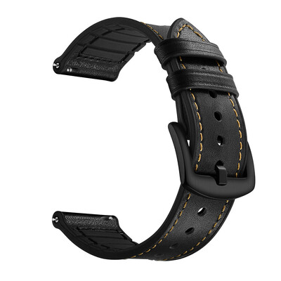 

〖Follure〗Leather WatchBand Wrist Straps Bracelet for Huami Amazfit Bip Youth watch 20mm