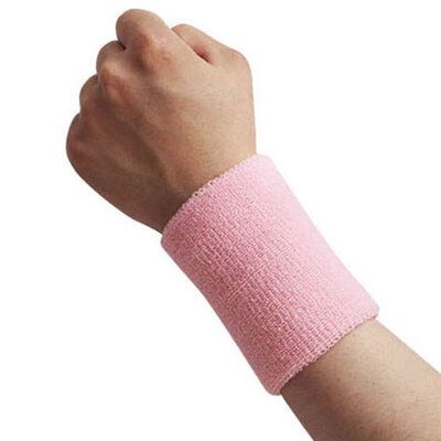 

New 1pcs Sport Protect Wrist Sleeve Gym Sweatband Fitness Run Sweat Band 875 CM
