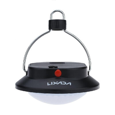 

Lixada 60LED Outdoor Indoor Camping Lamp with Lampshade Circle Tent White Light Campsite Hanging Lamp